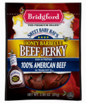 BRIDGFORD MARKETING COMPANY Honey BBQ Beef Jerky, 2.85 oz. HOUSEWARES BRIDGFORD MARKETING COMPANY