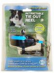 MILLER MANUFACTURING Dog Tie Out With Stake, Retractable, Medium
