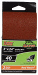 GATOR Gator 3158 Sanding Belt, 3 in W, 24 in L, Aluminum Oxide Abrasive, 40 Grit, Extra Coarse TOOLS GATOR