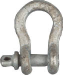 ASSA ABLOY AMERICAS RESIDENTIALI NC Anchor Shackle With Pin, Galvanized, 1/4 In. HARDWARE & FARM SUPPLIES ASSA ABLOY AMERICAS RESIDENTIALI NC