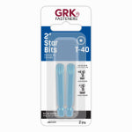 GRK FASTENERS GRK Fasteners 187459 Drive Bit, T40 Drive, Star Drive, Hex Shank, 2 in L, Steel HARDWARE & FARM SUPPLIES GRK FASTENERS