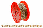 APEX TOOLS GROUP LLC #16 Brass Double Chain, 200 Ft. HARDWARE & FARM SUPPLIES APEX TOOLS GROUP LLC