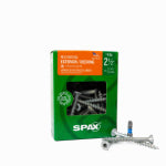 SPAX #14 x 2-1/2" Exterior Flat Head Wood Deck Screws Construction Torx T-Star Plus (55 EA) 1 LB