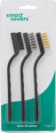 NINGBO HOME-DOLLAR IMP.& EXP. CORP SS 3PK Wire Brush Set PAINT NINGBO HOME-DOLLAR IMP.& EXP. CORP