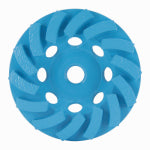 J S PRODUCTS Masonry Turbo Double Row Grinding Cup Wheel, 4 In. TOOLS J S PRODUCTS