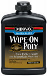 MINWAX Minwax 409170000 Wipe-On Poly Paint, Liquid, Clear, 1 pt, Can PAINT MINWAX