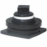 RUBBERMAID Rubbermaid FG505012 Drain Plug Kit, Plastic, Black, For: 1MDB5, 1MDB6, 1MDB7, 1MDB8, 1MDB9 Stock Tank HARDWARE & FARM SUPPLIES RUBBERMAID