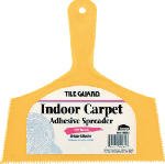 HOMAX Homax 82 Adhesive Spreader Knife, 1/8 in Notch, Notched Blade, Polystyrene Blade, Polystyrene Handle, Reinforced Handle TOOLS HOMAX