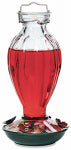 WOODLINK Hummingbird Feeder, Fluted Glass, 20-oz.