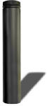 SELKIRK CORPORATION DSP Double Wall Stove Pipe, 6-Inch x 36-Inch Matte Balack Finish