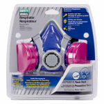 BOSS MFG Safety Works SWX00319 Toxic Dust Respirator, M Mask, P100 Filter Class, 99.97 % Filter Efficiency, Blue CLOTHING, FOOTWEAR & SAFETY GEAR BOSS MFG