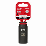 MILWAUKEE ELECTRIC TOOL CORP Shockwave SAE Deep-Well 6-Point Impact Socket, 3/8 In. Drive, 3/4 In. TOOLS MILWAUKEE ELECTRIC TOOL CORP