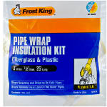 THERMWELL PRODUCTS 3-Inch x 25 Ft. Fiberglass Pipe Wrap Insulation Kit