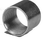 HALEX/SCOTT FETZER Galvanized Rigid Conduit Coupling, 2-In. ELECTRICAL HALEX/SCOTT FETZER