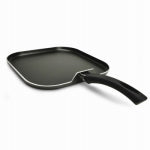 ECOLUTION Epoca EEGY-3228 Non-Stick Griddle, Aluminum, Gray, Dishwasher Safe: Yes, Ergonomic Handle HOUSEWARES ECOLUTION