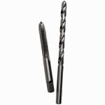 CENTURY DRILL & TOOL CO INC Fractional Tap & Drill Bit Set, 1/2-13 National Coarse, 27/64-In., 2-Pc.