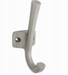 ASSA ABLOY AMERICAS RESIDENTIALI NC Powell Angled Wall Hook, Satin Nickel