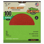ALI INDUSTRIES Sanding Discs, Aluminum Oxide, 100-Grit, 6 In., 3-Pk.