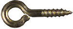 ASSA ABLOY AMERICAS RESIDENTIALI NC Small Screw Eye, Solid Brass, 15/16 In., 7-Pk. HARDWARE & FARM SUPPLIES ASSA ABLOY AMERICAS RESIDENTIALI NC