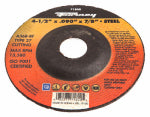 FORNEY Forney 71800 Cut-Off Wheel, 4-1/2 in Dia, 3/32 in Thick, 7/8 in Arbor, 36 Grit, Medium, Aluminum Oxide Abrasive TOOLS FORNEY