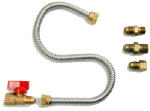 MR HEATER Mr. Heater F271239 Gas Hookup Kit, 1-Stop, Universal, Brass/Stainless Steel APPLIANCES & ELECTRONICS MR HEATER
