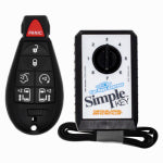 CAR KEYS EXPRESS Simple Key Programmer & Car Fob for Select Chrysler, Dodge, Jeep, Volkswagen