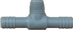 PLUMBEEZE 1/2" Male Combination Tee-Poly