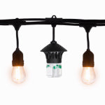 LAMPLIGHT FARMS BiteFighter Mosquito Repelling LED String Lights, 14 Bulbs