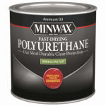 MINWAX COMPANY, THE Ultra Flat Polyurethane, Clear, 1/2 Pt. PAINT MINWAX COMPANY, THE