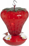 WOODLINK Hummingbird Feeder, Strawberry Shape, 40-oz. PET & WILDLIFE SUPPLIES WOODLINK