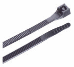 GB Gardner Bender Xtreme 46-308UVBFZ Cable Tie, Nylon, Black, 8 in L, 100/PK ELECTRICAL GB
