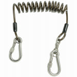 DFP SAFETY CORPORATION Hand Tool Lanyard, 4 In. Coil Extends to 60 In.