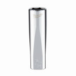 MILWAUKEE Milwaukee 45-35-5000 Socket, 1/2 in Socket, Deep Socket, 3.543 in OAL, 3/8 in Drive, 6-Point, Chrome Vanadium Steel TOOLS MILWAUKEE