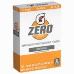 MIDWEST DISTRIBUTION Zero Thirst Quencher Drink Mix Powder, Orange, 10-Pk.