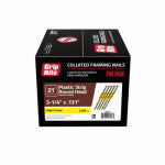 PRIMESOURCE BUILDING PROD. Collated Framing Nails, Plastic Strip, Smooth Steel Shank, 21 Degree, 3 x .131 In., 4000-Pk. HARDWARE & FARM SUPPLIES PRIMESOURCE BUILDING PROD.