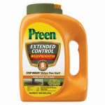 PREEN Preen 2464092 Weed Killer, Granular, Broadcast Spreader Application, 4.93 lb Bottle LAWN & GARDEN PREEN