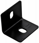 ASSA ABLOY AMERICAS RESIDENTIALI NC Corner Brace, Black Steel, 3 In.