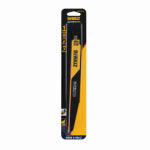 DEWALT DEWALT ELITE SERIES DWAR956CT-1 Reciprocating Saw Blade, 1 in W, 9 in L, 6 TPI, Carbide Cutting Edge TOOLS DEWALT