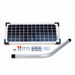 NICE NORTH AMERICA LLC 10-Watt Solar Panel for Mighty Mule & GTO/Pro Automatic Gate System
