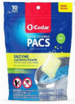 O-CEDAR O-Cedar 172400 Hard Floor Cleaner PACS, 10 oz, Solid, Crisp Citrus, White CLEANING & JANITORIAL SUPPLIES O-CEDAR