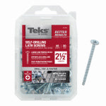ITW BRANDS #8 x 2-1/2" MOD TRUSS HEAD DRILL PT LATH Screws 80-Ct.