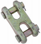 ASSA ABLOY AMERICAS RESIDENTIALI NC Double Clevis Link, Yellow Chromate, 1/2 In. HARDWARE & FARM SUPPLIES ASSA ABLOY AMERICAS RESIDENTIALI NC