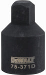 DEWALT DEWALT DWMT75371OSP Reducing Impact Adapter, 1/2 in Drive, Female Drive, 3/8 in Output Drive, Male Output Drive TOOLS DEWALT