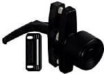 ASSA ABLOY AMERICAS RESIDENTIALI NC Screen & Storm Door Knob Latch, Satin Black HARDWARE & FARM SUPPLIES ASSA ABLOY AMERICAS RESIDENTIALI NC