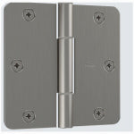 ASSA ABLOY AMERICAS RESIDENTIALI NC SqueakGuard Door Hinges, 5/8 In. Round Corners, Satin Nickel, 3-1/2 In., 3-Pk. HARDWARE & FARM SUPPLIES ASSA ABLOY AMERICAS RESIDENTIALI NC