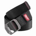 MILWAUKEE ELECTRIC TOOL CORP Freeflex Stretch Belt, Black Nylon Webbing, 1.5 In., S