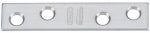 ASSA ABLOY AMERICAS RESIDENTIALI NC Mending Brace, Stainless Steel, 3 x 5/8 In. HARDWARE & FARM SUPPLIES ASSA ABLOY AMERICAS RESIDENTIALI NC