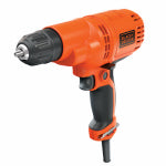 BLACK & DECKER/DEWALT Variable-Speed Drill, 5.2-Amps, 3/8-In.