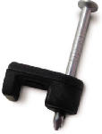 GB Gardner Bender PSB-1600T Cable Staple, 3/16 in W Crown, 7/8 in L Leg, Polyethylene ELECTRICAL GB
