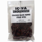 IOWA SMOKEHOUSE Iowa Smokehouse IS-SBBP Steak Bite, Cracked Black Pepper, 8 oz HOUSEWARES IOWA SMOKEHOUSE
